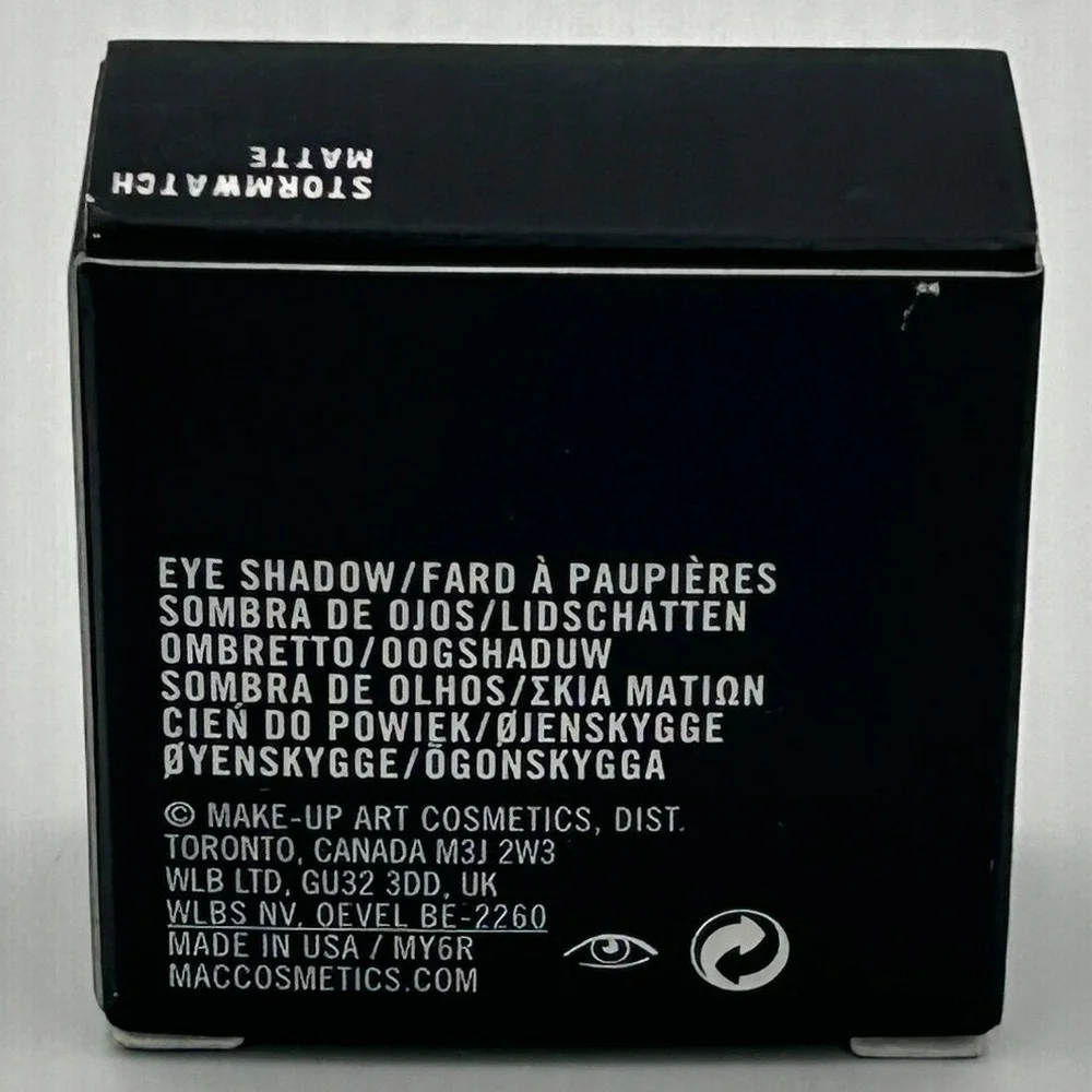 MAC Eye Shadow Single Stormwatch Matte Teal 1.5g New In Box